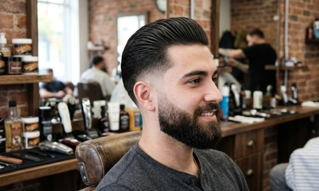 beard-blend-burst-fade-slick-back