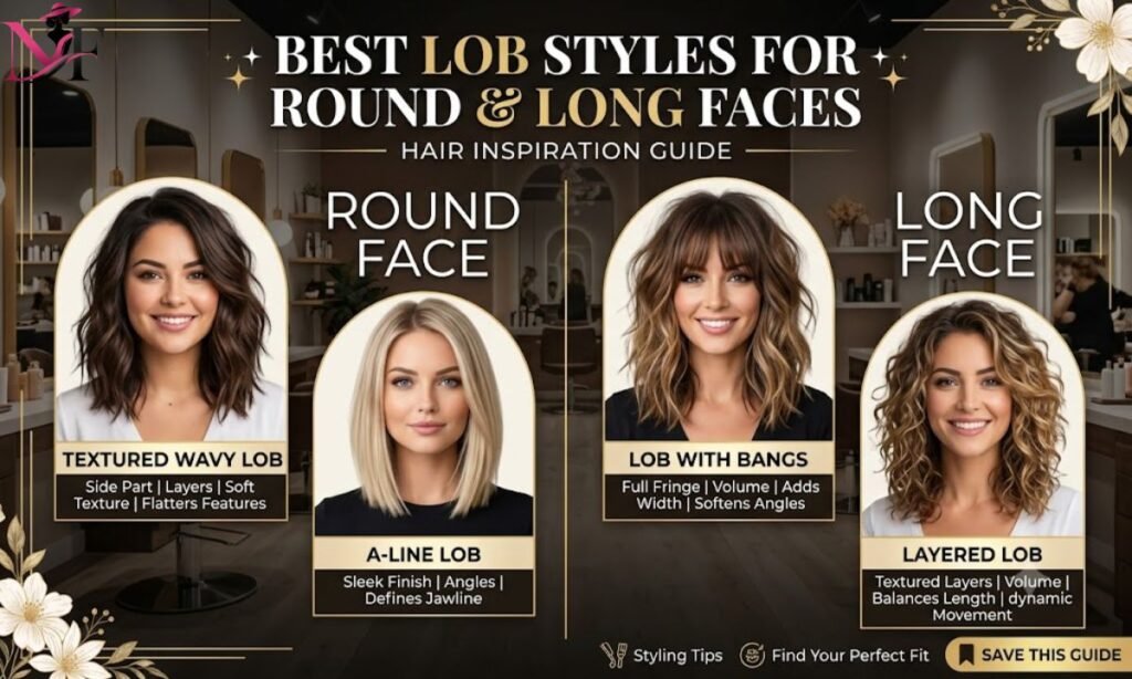 best-lob-styles-for-round-and-long-faces