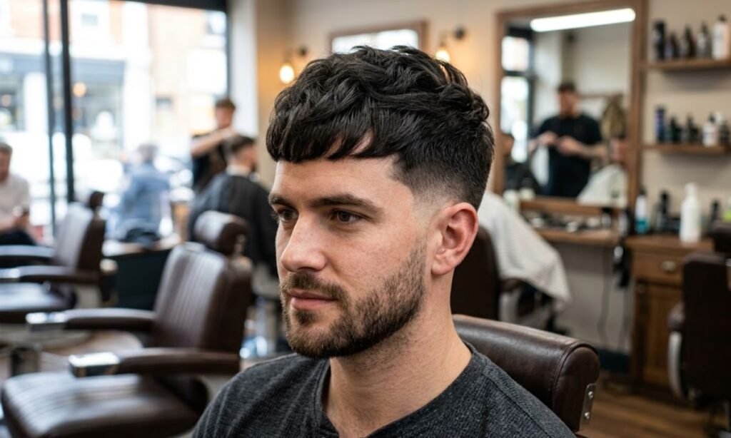 burst-fade-caesar-cut-for-thick-hair