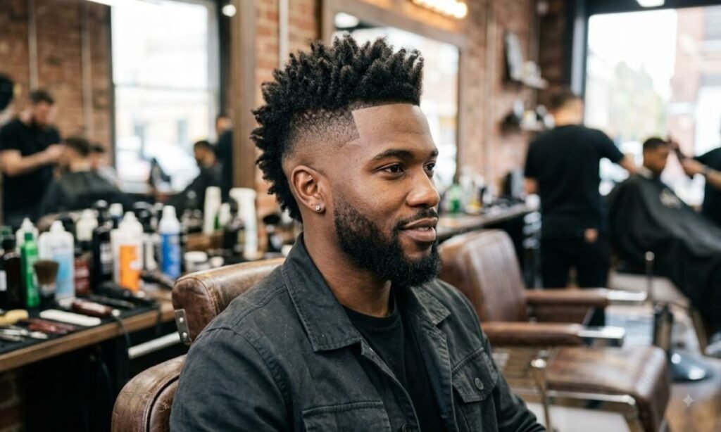 burst-fade-mohawk-for-black-men