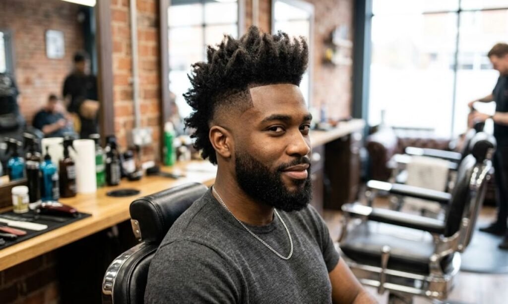 burst-fade-mohawk-for-thick-hair