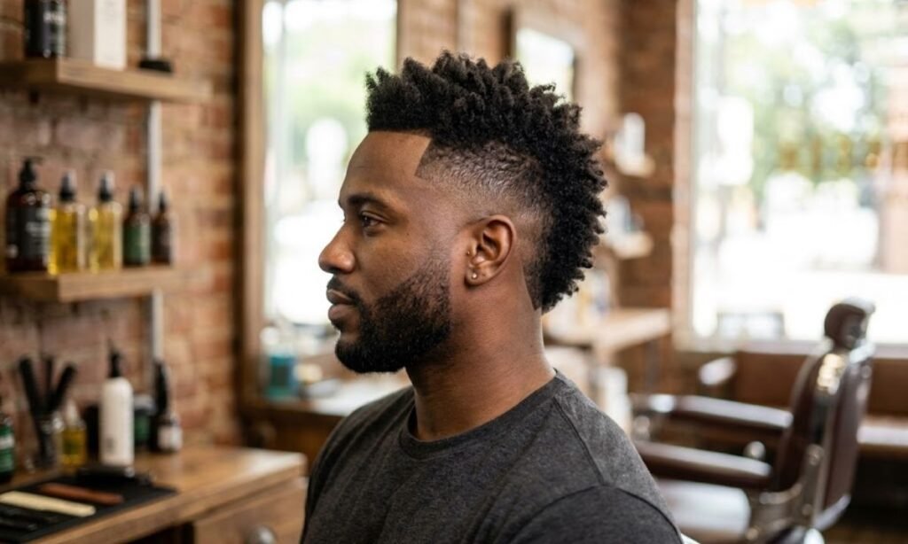 burst-fade-mohawk-with-v-cut-neckline