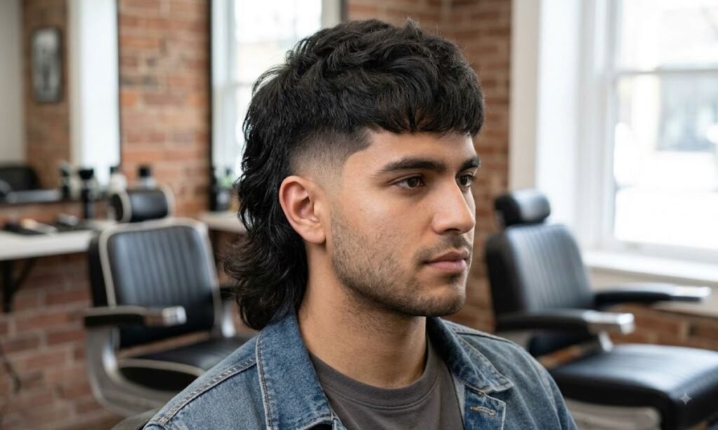 burst-fade-mullet-for-thick-hair