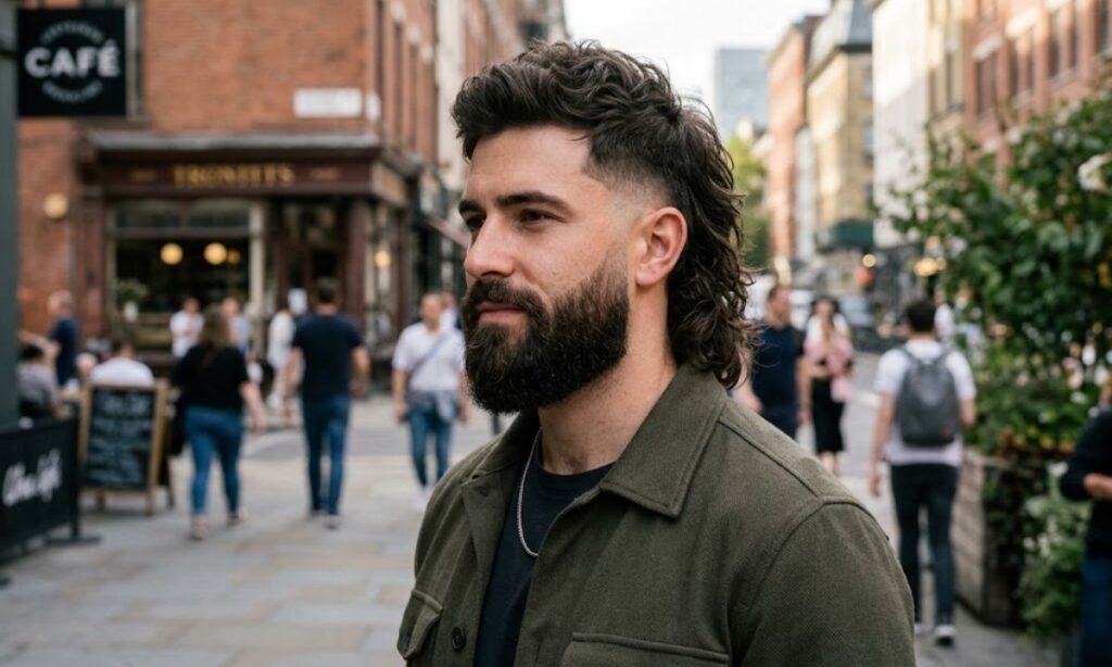 burst-fade-mullet-with-beard