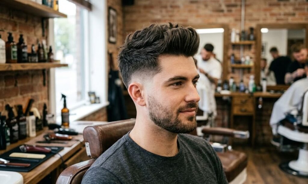 burst-fade-quiff-for-thick-hair