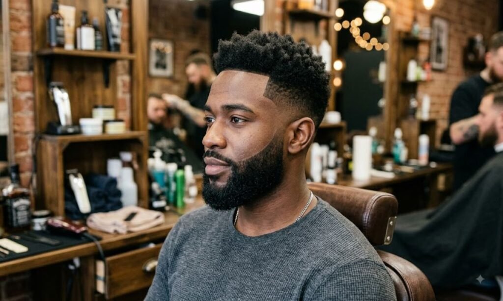 burst-fade-with-beard-for-black-men