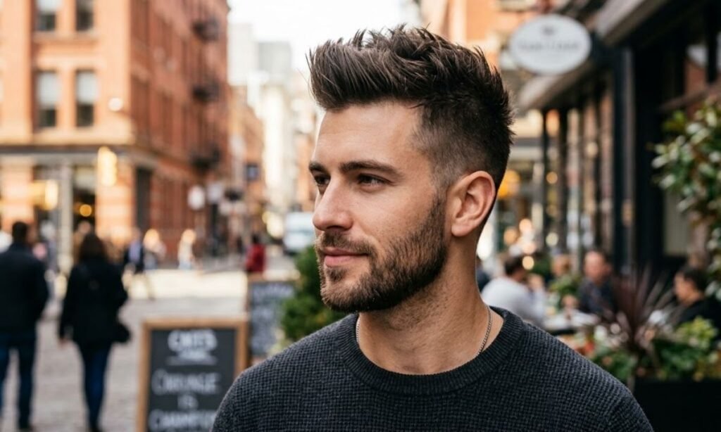faux-hawk-with-stubble-beard