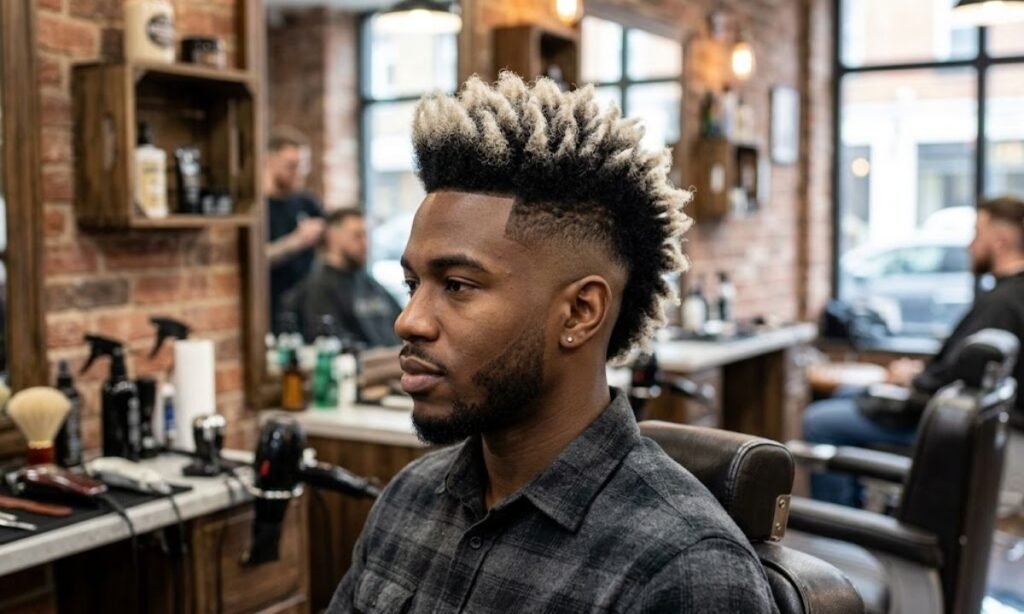 frosted-tip-burst-fade-mohawk