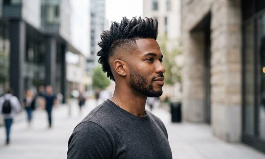 high-burst-fade-faux-hawk