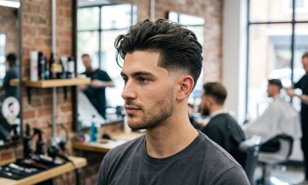 messy-slick-back-burst-fade