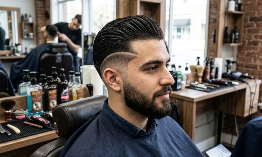 razor-line-burst-fade-slick-back