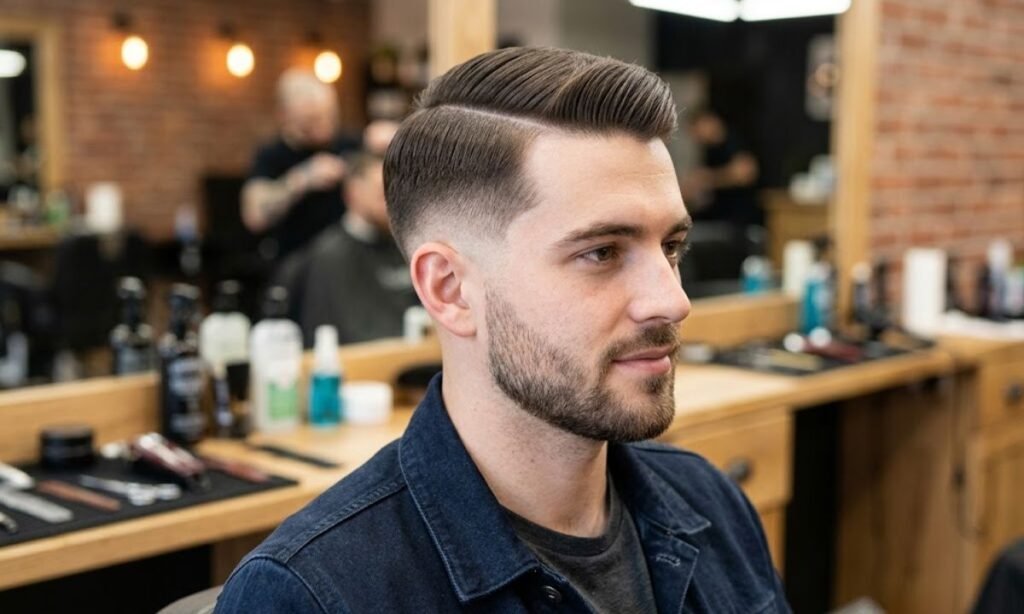 straight-hair-burst-fade-side-part