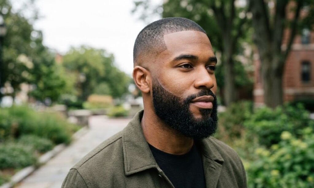 buzz-cut-with-beard-and-burst-fade