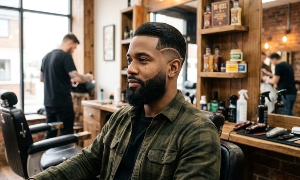 straight-burst-fade-with-beard