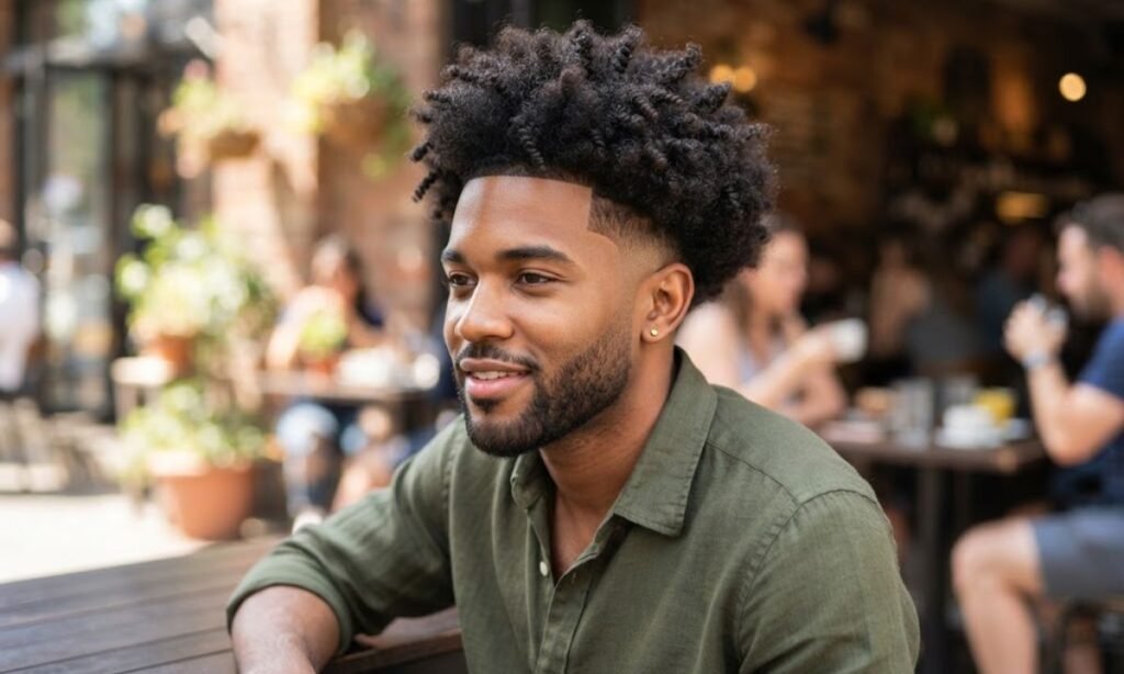 type-4-coily-hair-4a-4b-4c-afro-shaped-top-with-precision-taper