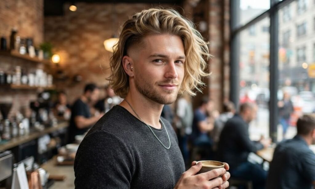 mid-taper-fade-with-blonde-long-hair