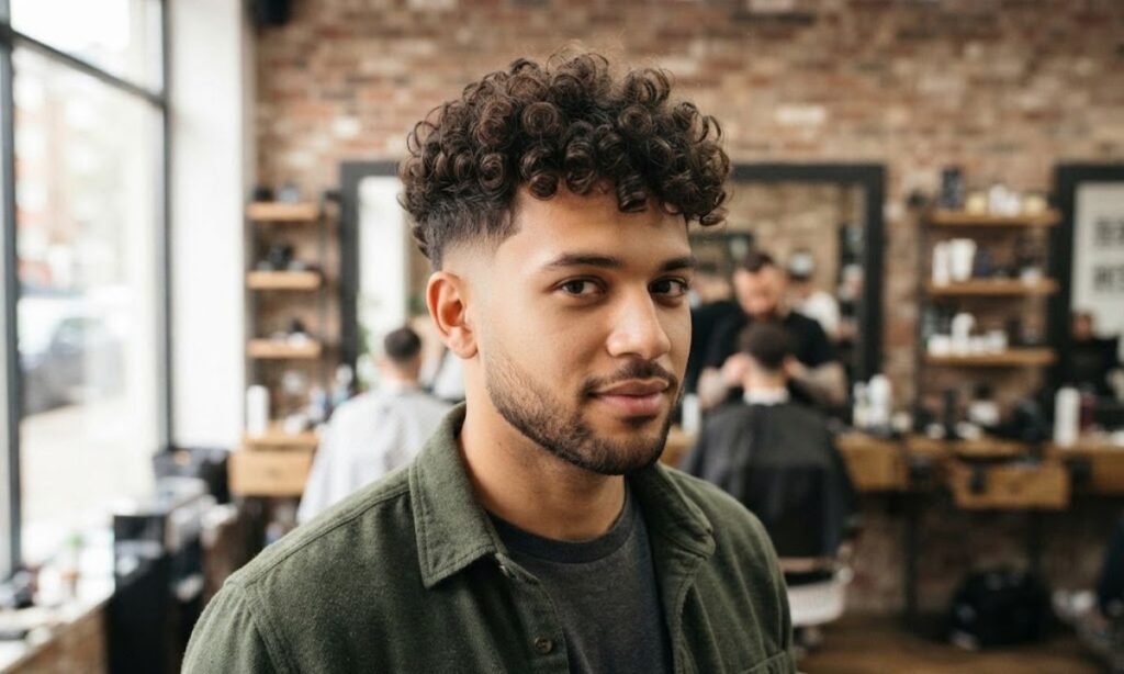 mid-taper-fade-with-curly-long-hair