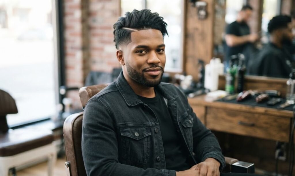 mid-taper-fade-with-hard-part-long-hair